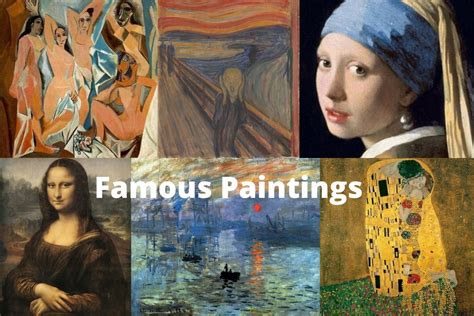 LIST: Most Notable and Iconic Paintings in the .